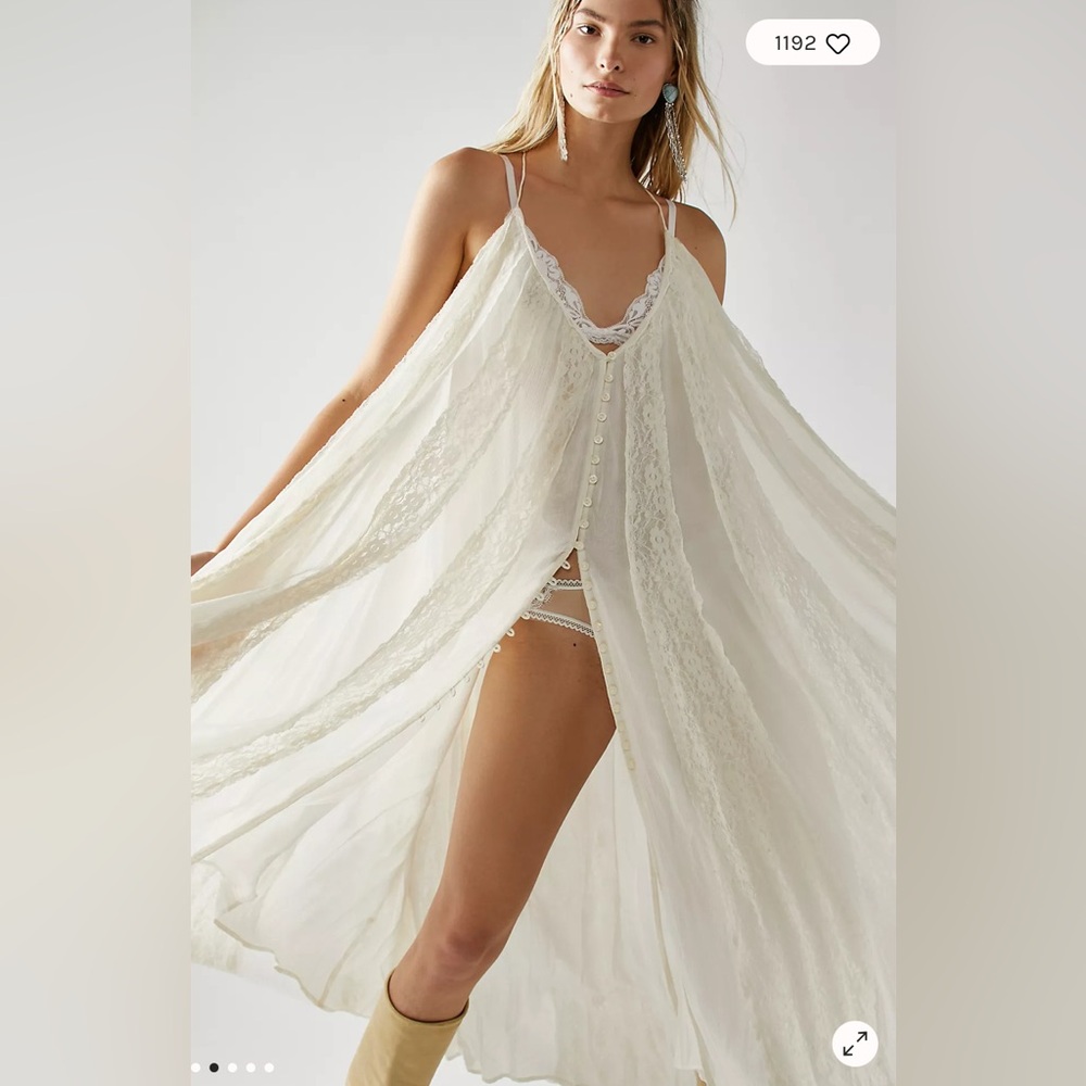 Free People Sweet Sea Lace Maxi Dress 🌿 - Picture 2 of 15